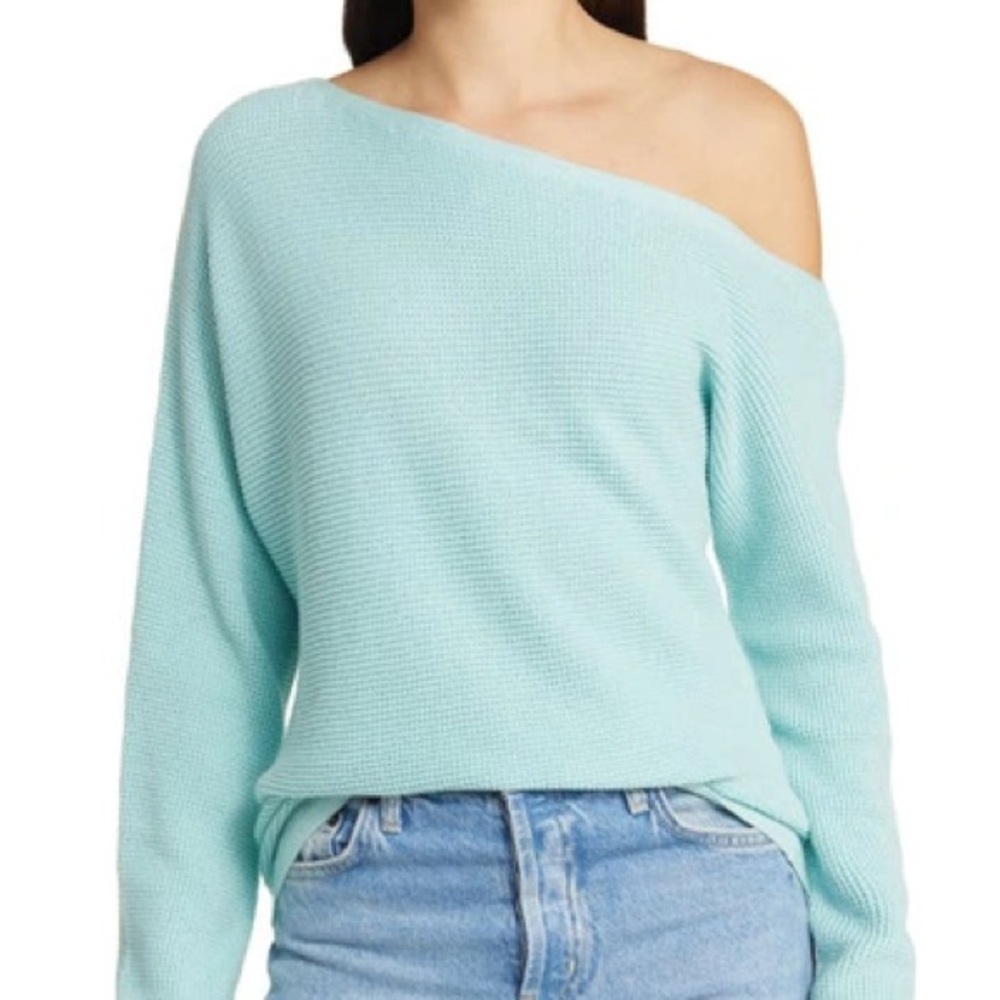 Treasure & Bond off the shoulder sweater